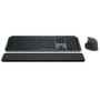 Logitech MX Keys S Combo Teclado y Ratón Inalámbricos Grafito Español con Reposamanos